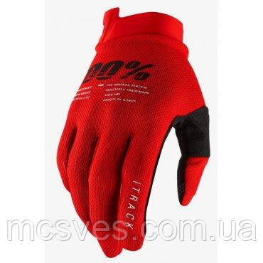 Рукавиці Ride 100% iTRACK Glove Red M (9)