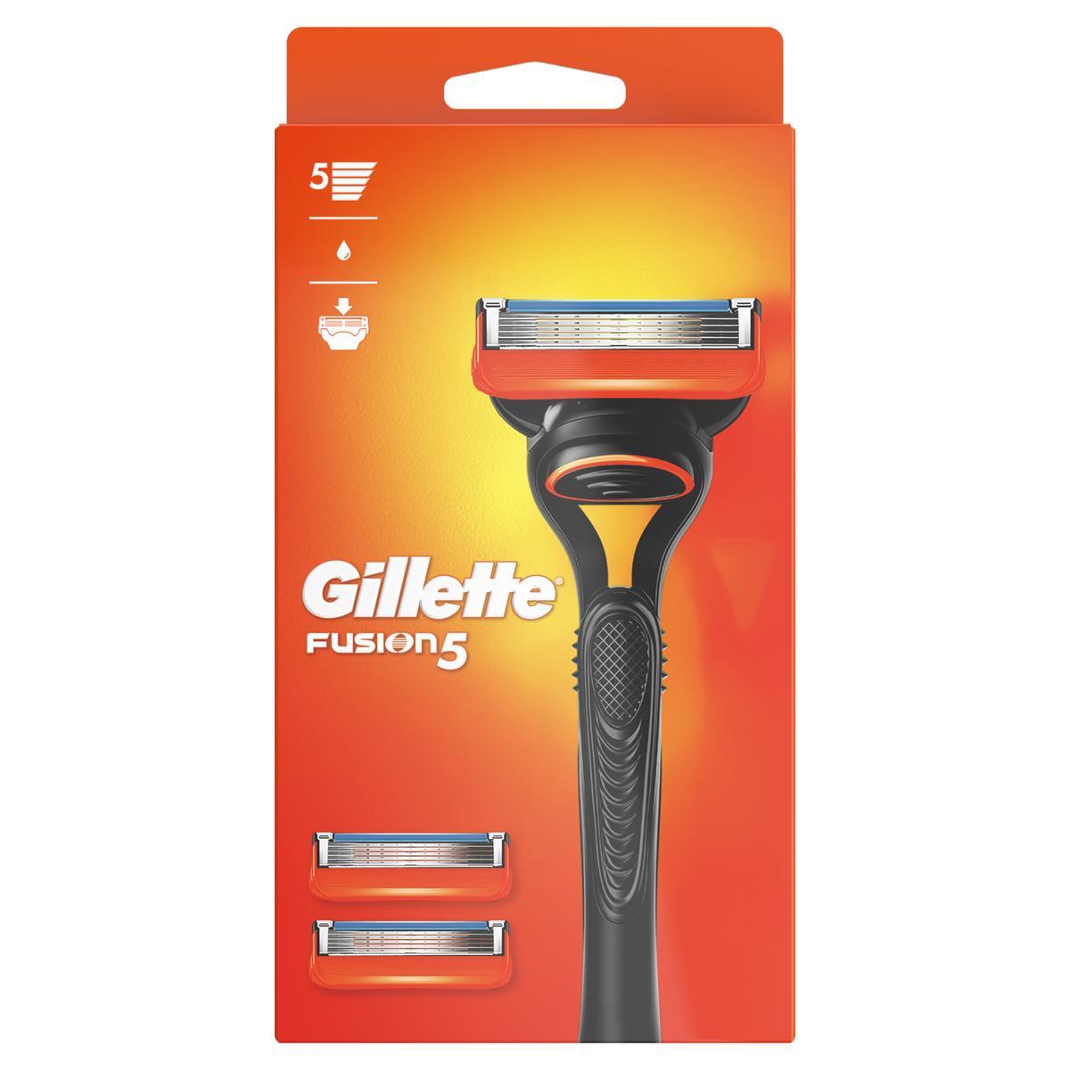 Станок для гоління Gillette Fusion 5 (3 касети) 02523