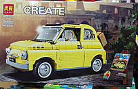 Конструктор Fiat 500 LARI 11509 Creator 960 деталей + ПОДАРУНОК