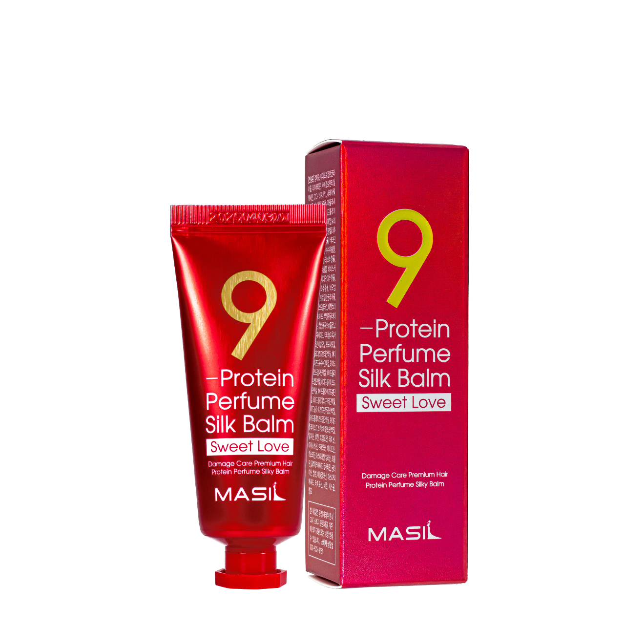 Бальзам для пошкодженого волосся парфумований Masil 9 Protein Perfume Silk Balm Sweet Love, 20 мл