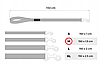 Повідок для вигулу собак котів 150см Amipley M, фото 6