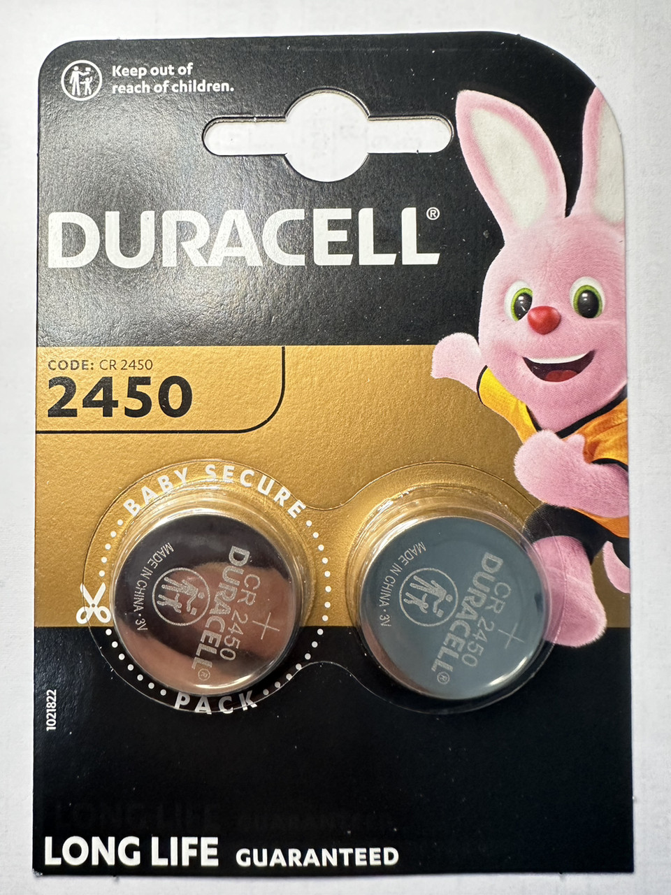 Duracell 2450 discount