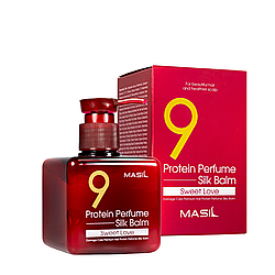 Парфумований бальзам для відновлення волосся Masil 9 Protein Perfume Silk Balm Sweet Love, 180 мл
