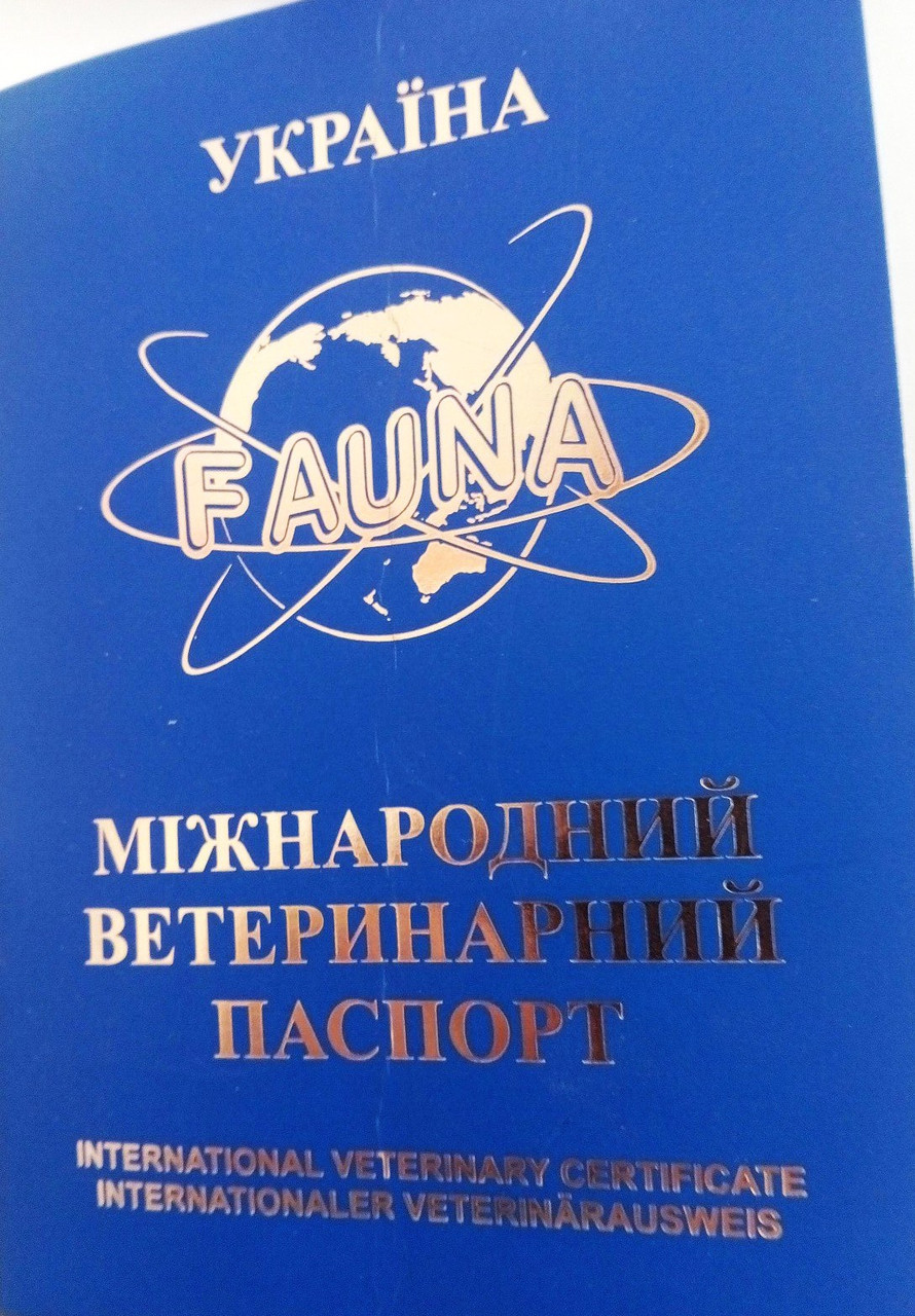 Універсальний ветеринарний паспорт для собак і кішок