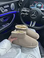 Женские ботинки UGG Ultra Mini Sand угги зимние