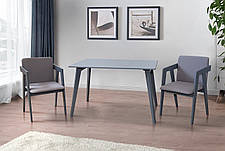 Стіл кухонний нерозкладний Канзас Модуль люкс, колір сірий, фото 2