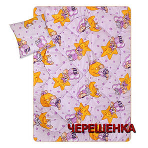 Комплект дитяча ковдра 105x135 + подушка 50x50 №2119, фото 2