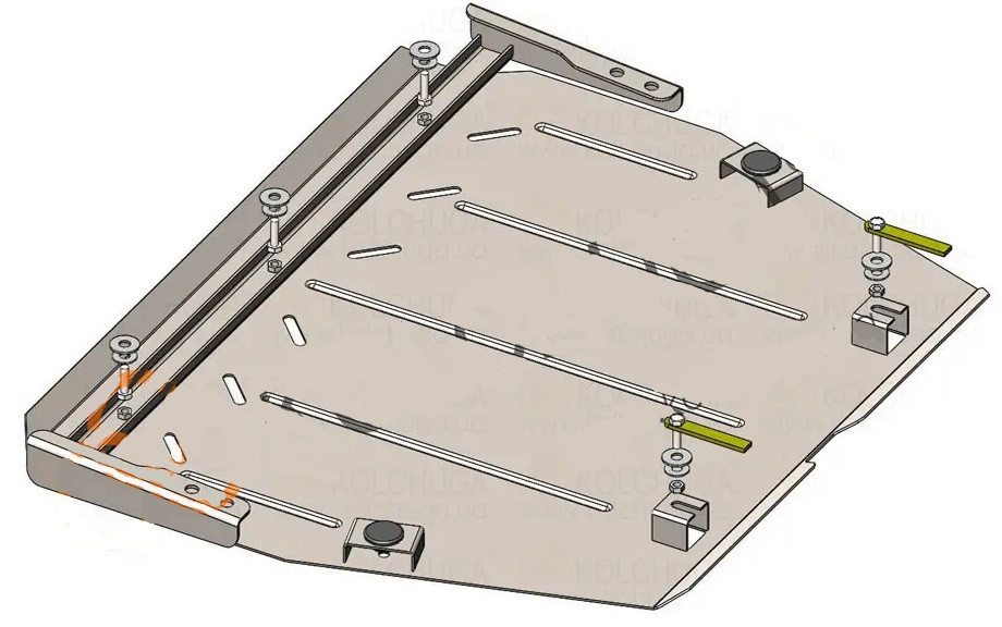 Захист двигуна Mini Cooper R56 (2006-2013) Кольчуга, фото 1