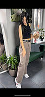 Стильные однотонные женские брюки, Качественные модные джинсы для женщин 36