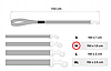 Повідок для вигулу собак котів 150см Amipley S, фото 2