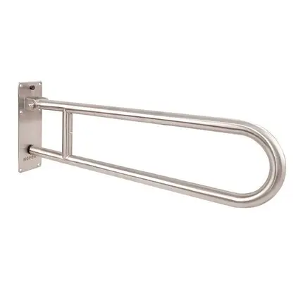 Поручень інвалідний для унітазу відкидний, Ø 32мм - 700мм, модель PU-01, фото 1