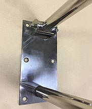 Поручень інвалідний для унітазу відкидний, Ø 32мм - 700мм, модель PU-01, фото 4