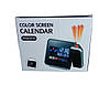 Метеостанція з годинником-проектором Color Screen Calendar DS-8190, фото 7