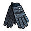 Рукавички чоловічі сенсорні спорт екошкіра + спандекс осінь-зима розмір 11 модель 2, фото 3