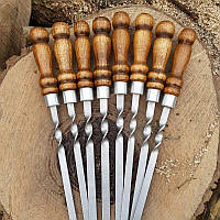 Шампур з дерев’яною ручкою