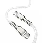 Дата-кабель Baseus Cafule CATJK-C02 1m USB Type C (тато) - USB Type C (тато) White 100W, фото 2