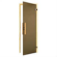 Двері для лазні та сауни Tesli "Lux Sateen RS 1900x700" New Model 2024