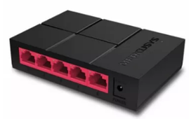 Комутатор мережевий Mercusys MS105G 5 портів