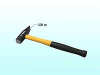 Молоток з деревяной ручкой 200г TM Master tool Solmir