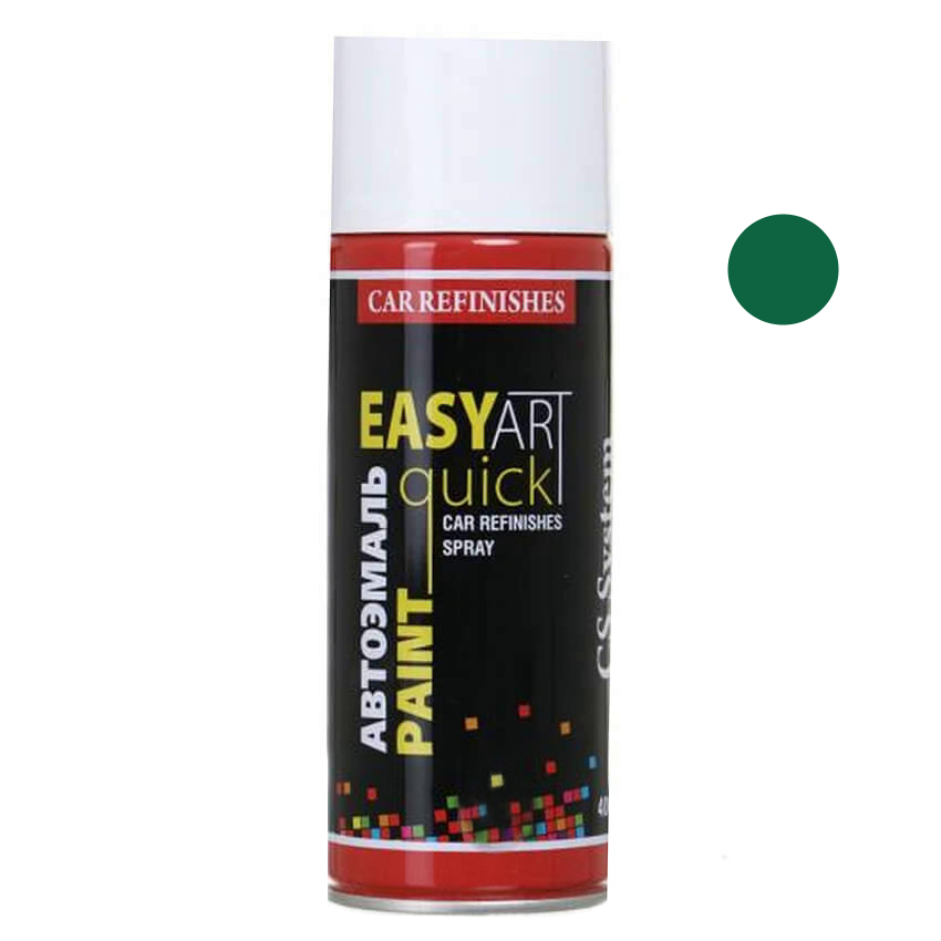 Емаль авто 394 темно-зелена (LADA) фарба аерозоль 400 мл CS1394 CS SYSTEM