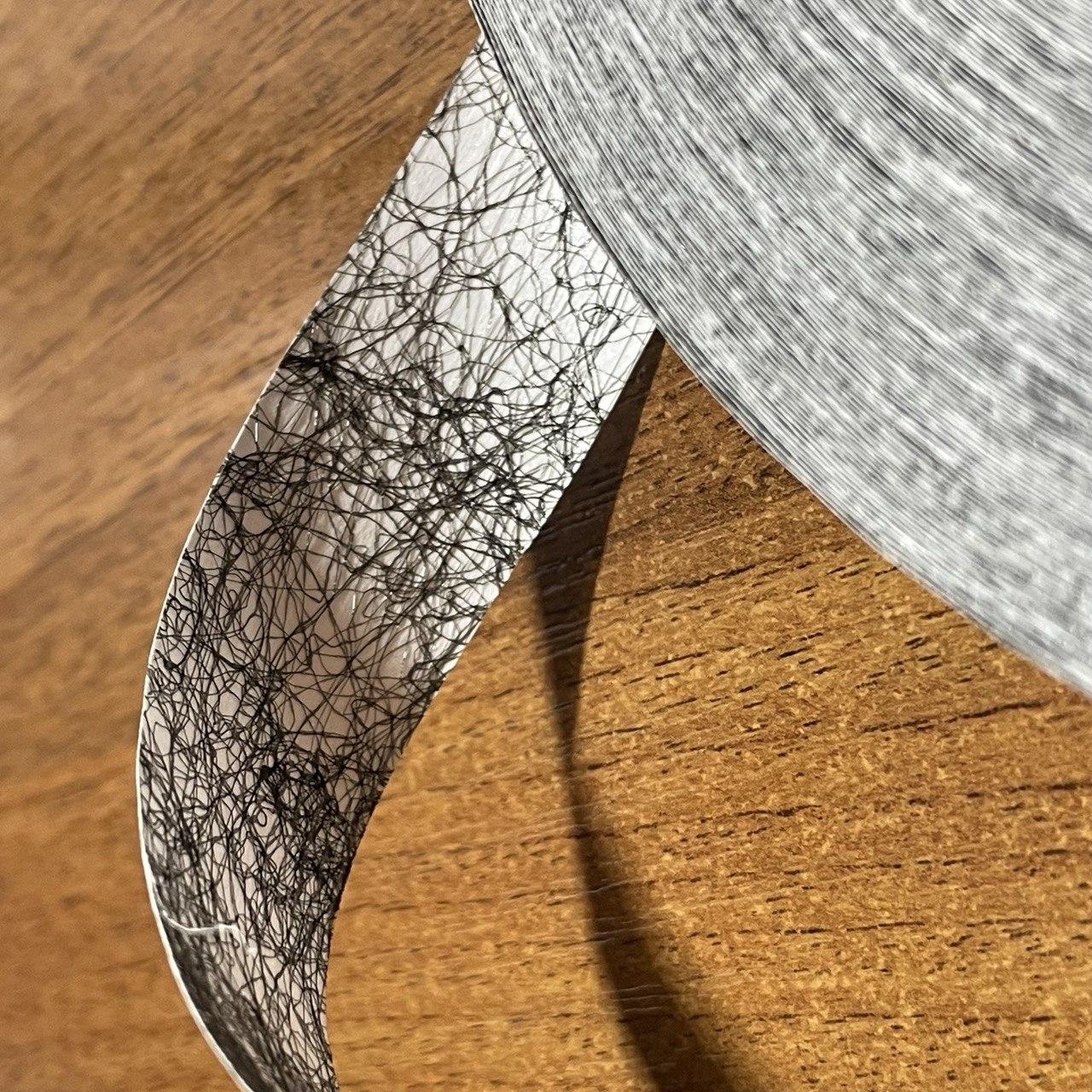 Павутинка термо клейова на паперовій основі Peri (15мм / 100м) чорна (6638), фото 1