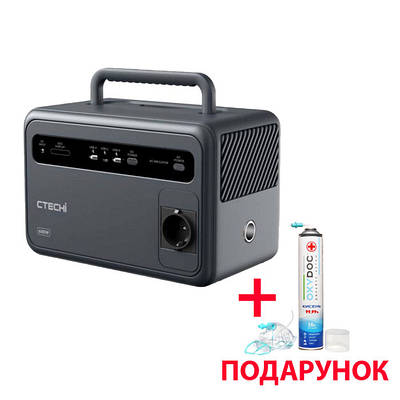 Портативна електростанція  (Pарядна станція) CTECHi GT600 900вт/600Вт 384Wh 120000mah (LiFePO4)