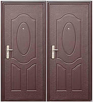 Вхідні металеві двері для житлових будинків і приміщень