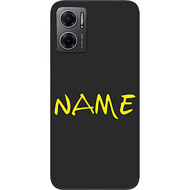 Саме чохол Case бампер для Xiaomi Redmi Note 11E друк на чохлі