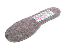 Устілки повстяні сірі 36р.(20шт.)/10 пар (Україна)