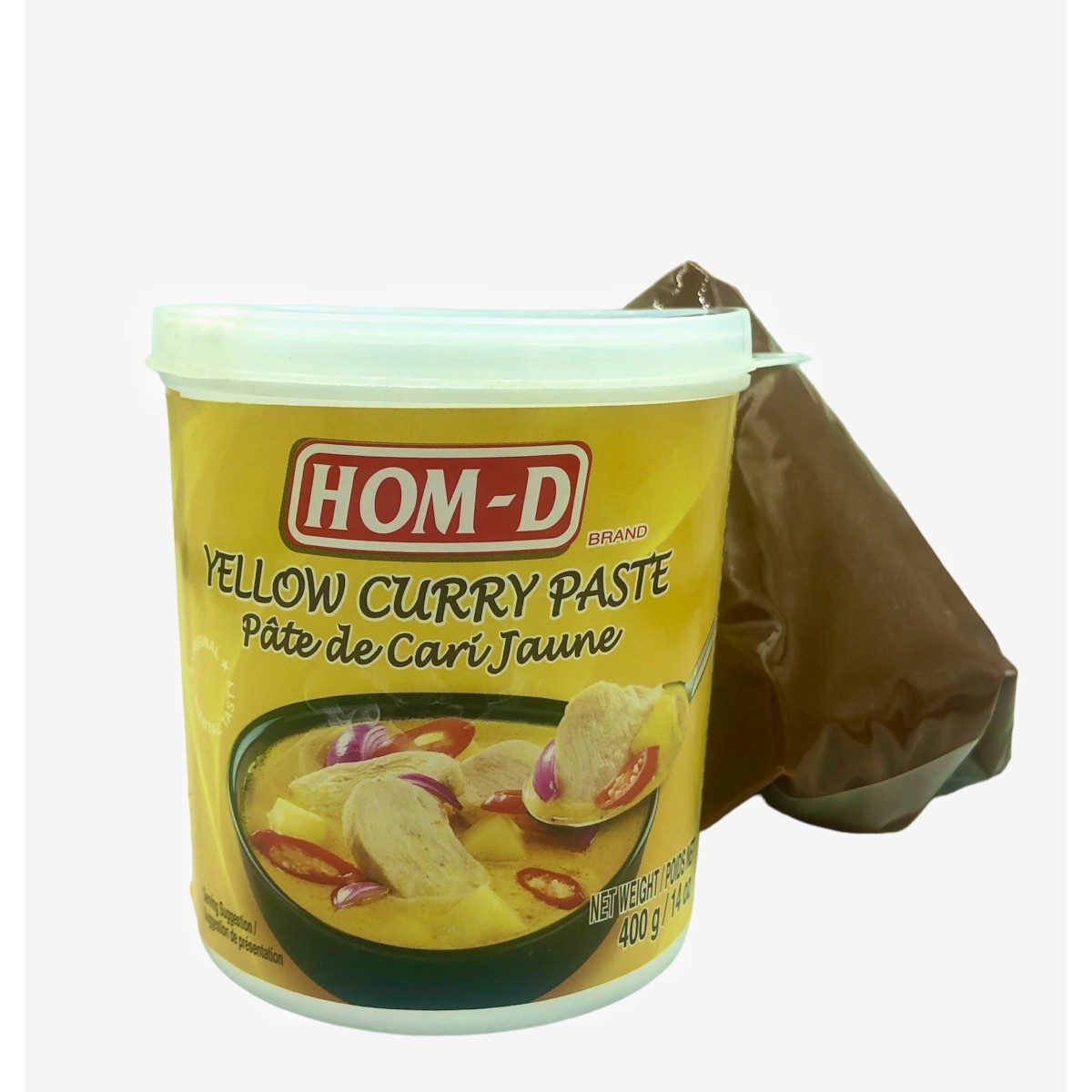 Паста каррі жовта HOM-D Таїланд, 400 г
