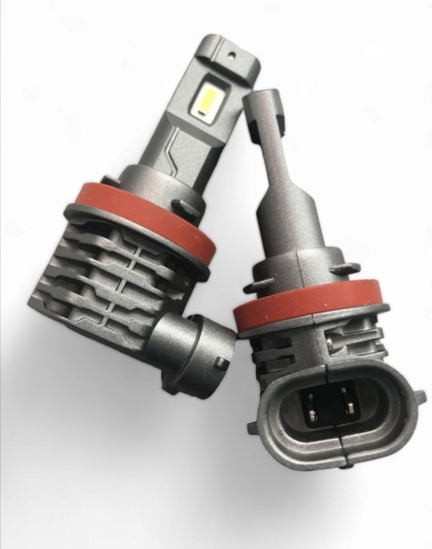 Лампи LED type H11 5000k 4600Lm 12v 24v комплект
гарантія 1 рік