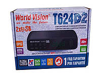 Т2 ресивер T624D2 IPTV ТМ World Vision Solmir