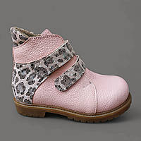 Ортопедические ботинки для девочек NIKO розовые