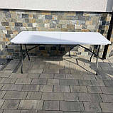 Стіл садовий розкладний HTL183 183см, фото 2