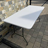 Стіл садовий розкладний HTL183 183см, фото 3