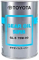 Трансмиссионное масло Toyota Gear Oil Super 75W-90 GL-5