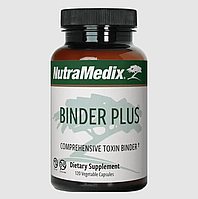 NutraMedix Binder Plus / Сорбент для підтримки детоксикації та виведення токсинів 120 капсул