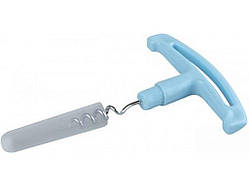 Штопор з нерж. сталі з пл. ручкою арт.9623 ТМ EMPIRE