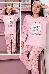 ОПТОМ Піжама утеплена рожева (116 см.)  Minimoon 8699105413536