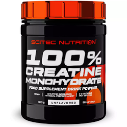 Креатин моногідрат Scitec Nutrition - 100% Creatine Monohydrate - 300 г