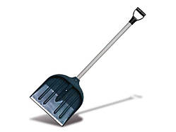 Лопата сніг. пл. ЛСУ з пластиковим держаком 440х470 ТМ ЛЕМІРА   Solmir