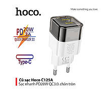 Блочок для Быстрой Зарядки Hoco C125A Transparent PD20W/QC