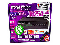 Тюнер Т2 T625A LAN IPTV ТМ World Vision Solmir