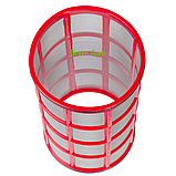 Сітка (сито) фільтру обприскувача всмоктуючого великого ARAG, Agroplast MESH 32 (червона), фото 3