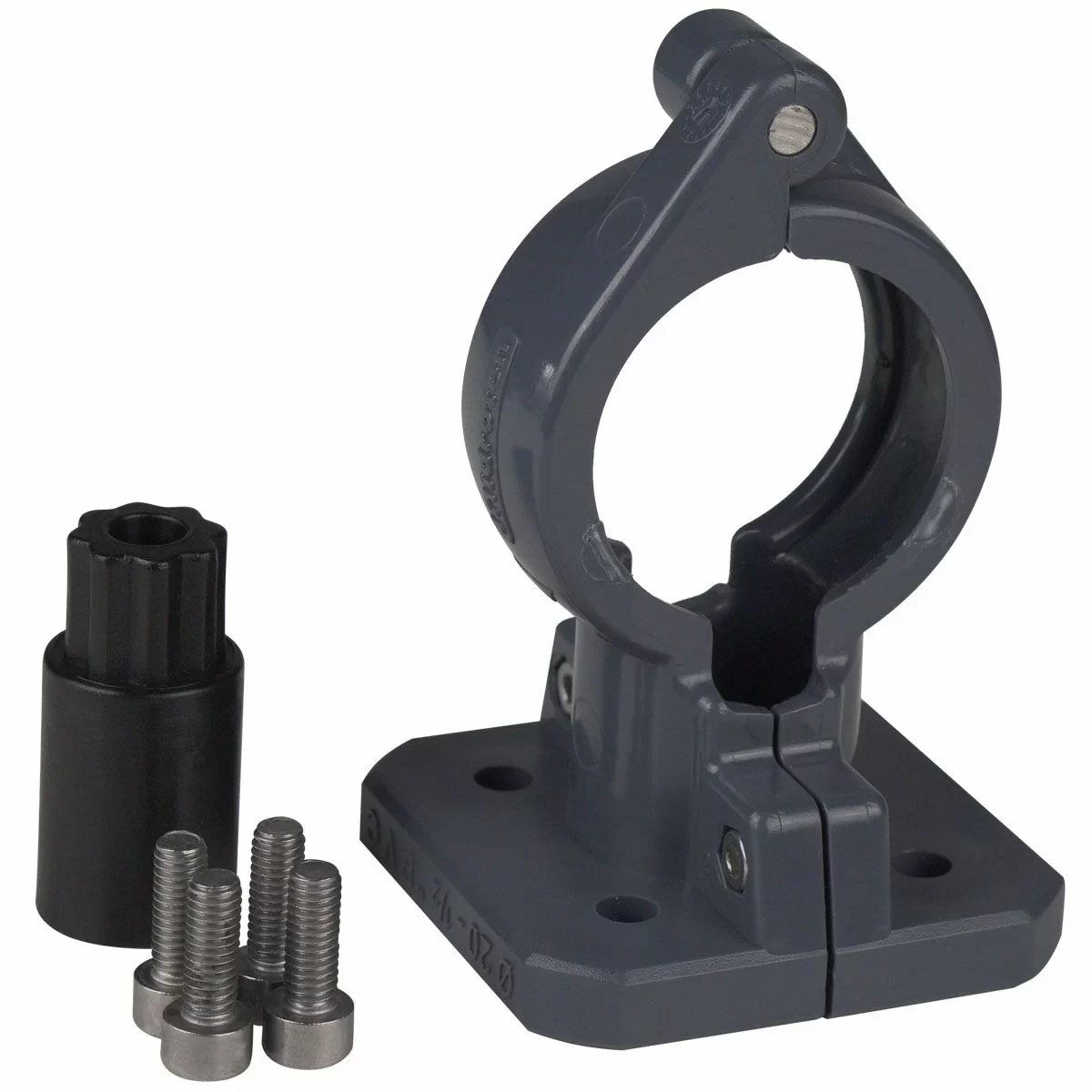 Адаптер під привод для кульового крана d32 мм Hidroten ПВХ (1011037)