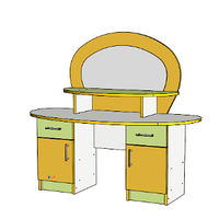 Детская игровая стенка ST-710 Трюмо 1300*600*1180h