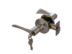 Комплект ручок з замком права сатин 15-24-002 ET-K3201 SN ТМ FZB