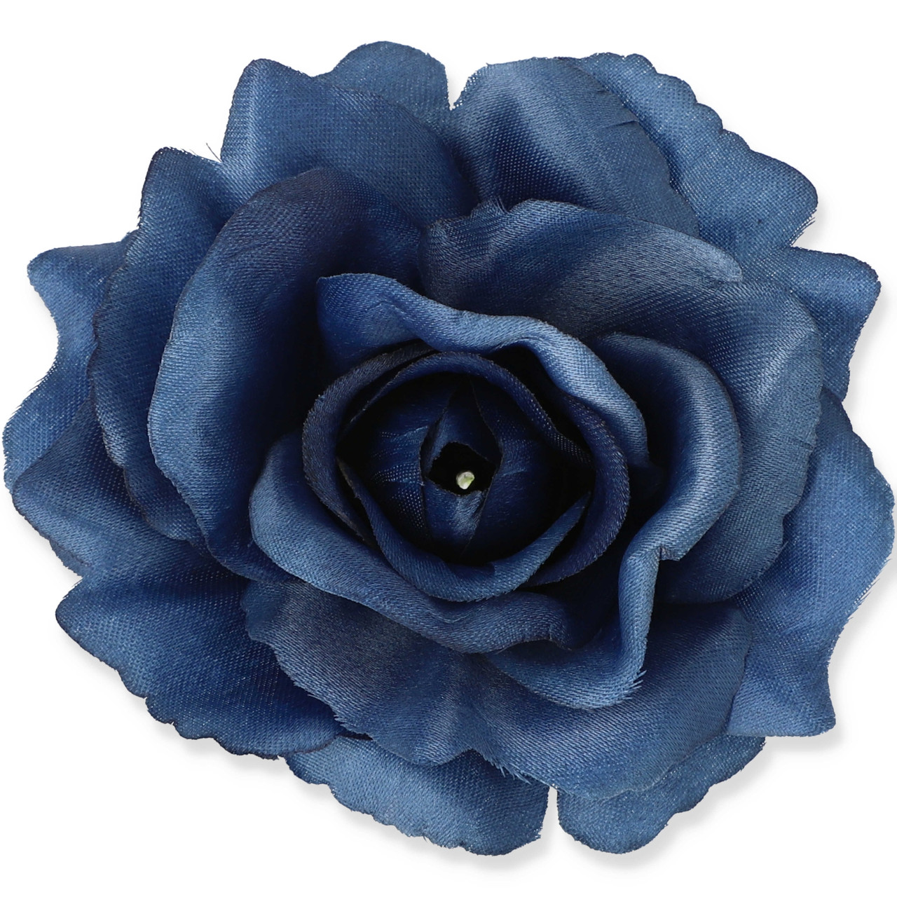 Троянда штучна сапфір, 12 шт. Троянда діаметром 12 см, Штучна троянда для декору, Троянда штучна, фото 1