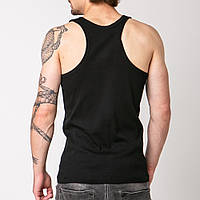 Майка борцовка чоловіча чорна Розмір S М L XL XXL