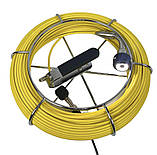 Відеодіагностика труб Dali D50 (50м 8 Мп) Ендоскоп для каналізації, Система телеінспекції трубопроводів, фото 6